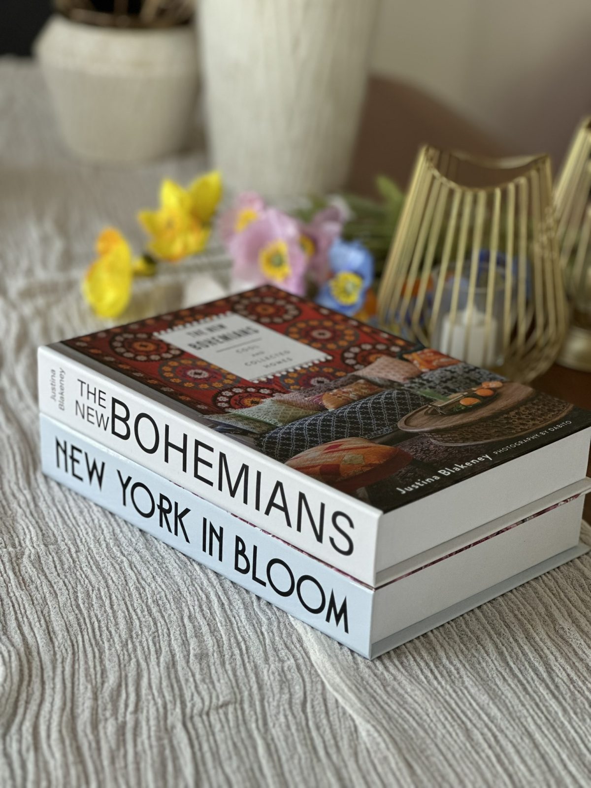Dekoratif Kitap Kutu 2'li NY & F - Kitap Görünümlü Gizli Saklama Kutusu - Dekoratif Kutu