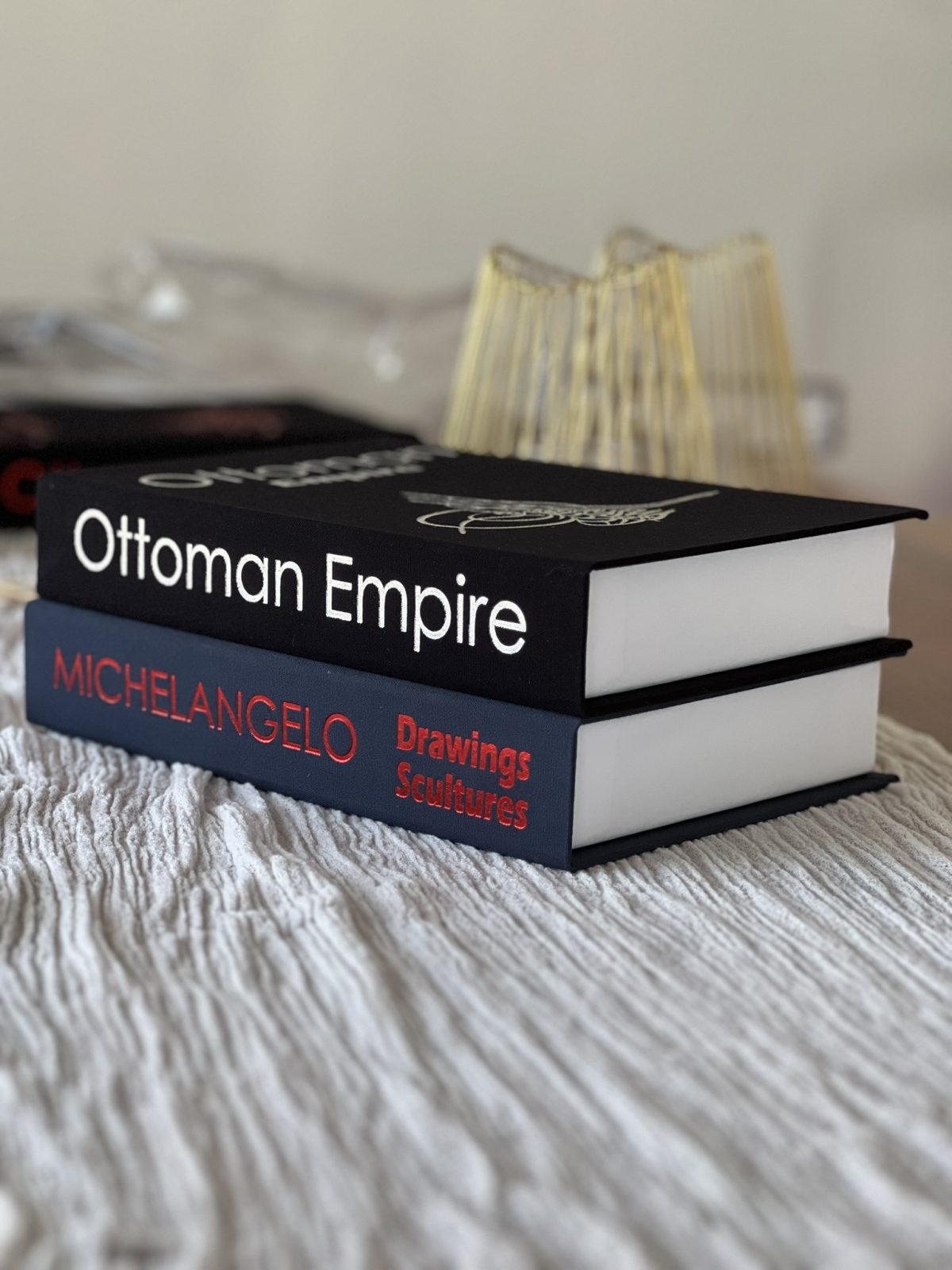 Kumaş Dekoratif Kitap Kutusu Seti 2'li - DAL & OTTMN - Gizli Saklama Kutusu - Kitap Görünümlü Dekor