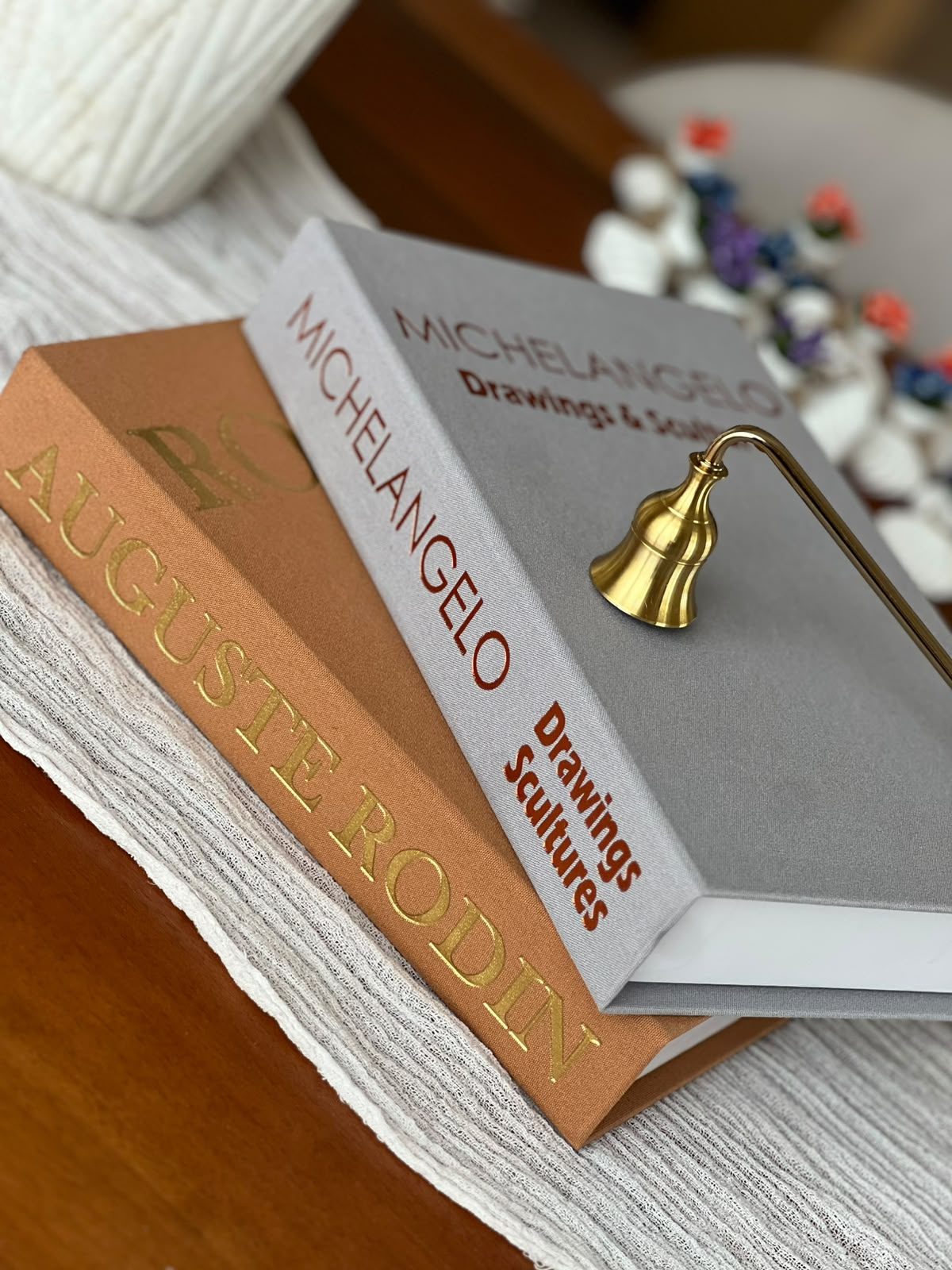 Kumaş Dekoratif Kitap Kutusu Seti 2'li - R & M - Gizli Saklama Kutusu - Kitap Görünümlü Dekor
