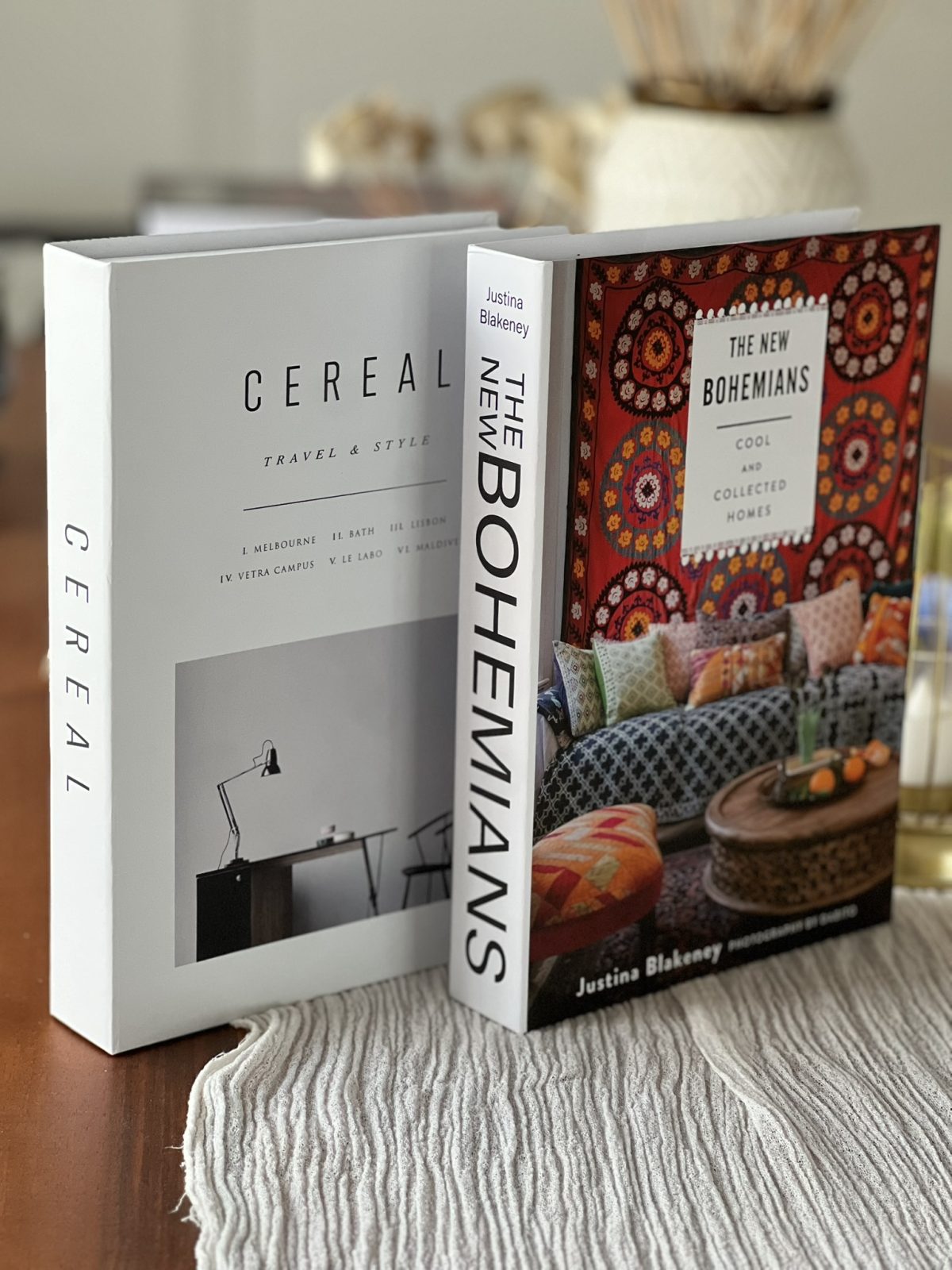 Dekoratif Kitap Kutu 2'li C & BO - Kitap Görünümlü Gizli Saklama Kutusu - Dekoratif Kutu